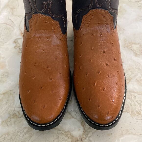 ACME Leather Cowboy Boots Vintage - Picture 5 of 13